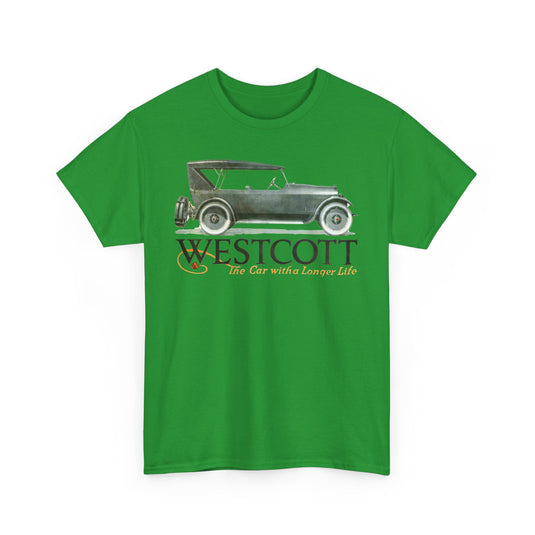 Westcott The Car With A Longer Life Vintage American Auto Logo T-shirt