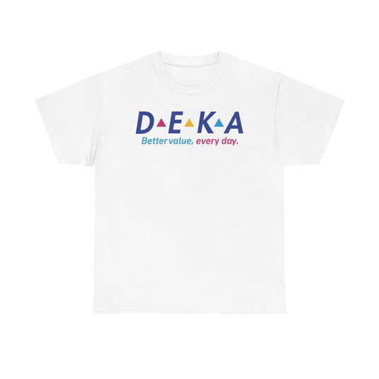 DEKA Better Value Every Day Vintage Logo T-Shirt