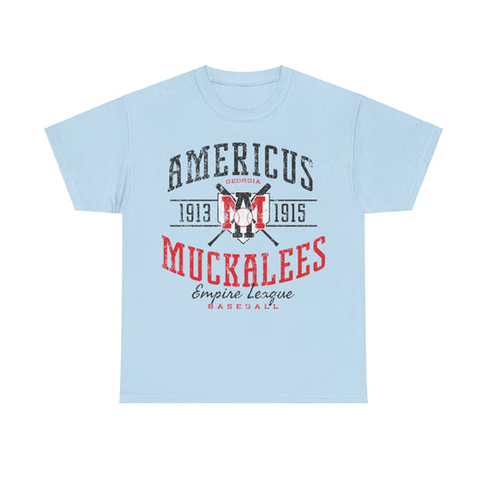 Americus Muckalees Est 1913 Georgia Baseball T-shirt