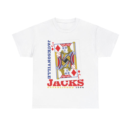 Jacksonville Jacks Est 1894 Texas Baseball T-shirt