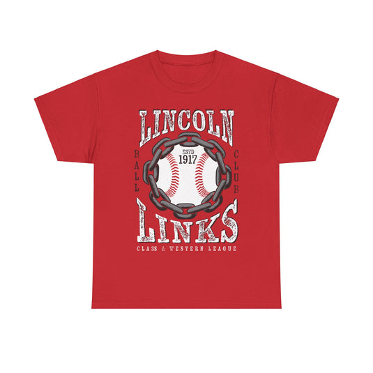 Lincoln Links Est 1917 Nebraska Baseball T-shirt