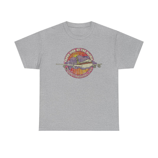 Continental Airlines 1971 Distressed Print T-shirt