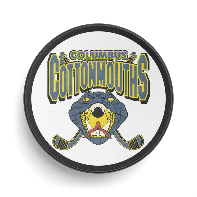 Columbus Cottonmouths Georgia Hockey Puck