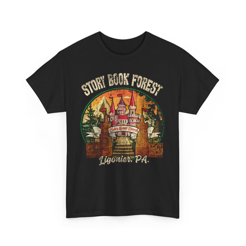 Load image into Gallery viewer, Story Book Forest Pennsylvania Amusement Park T-shirt
