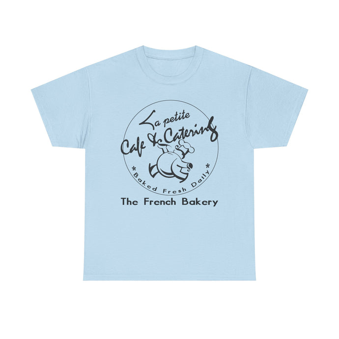 La Petite Cafe & Catering French Bakery Vintage Logo Classic Food T-Shirt