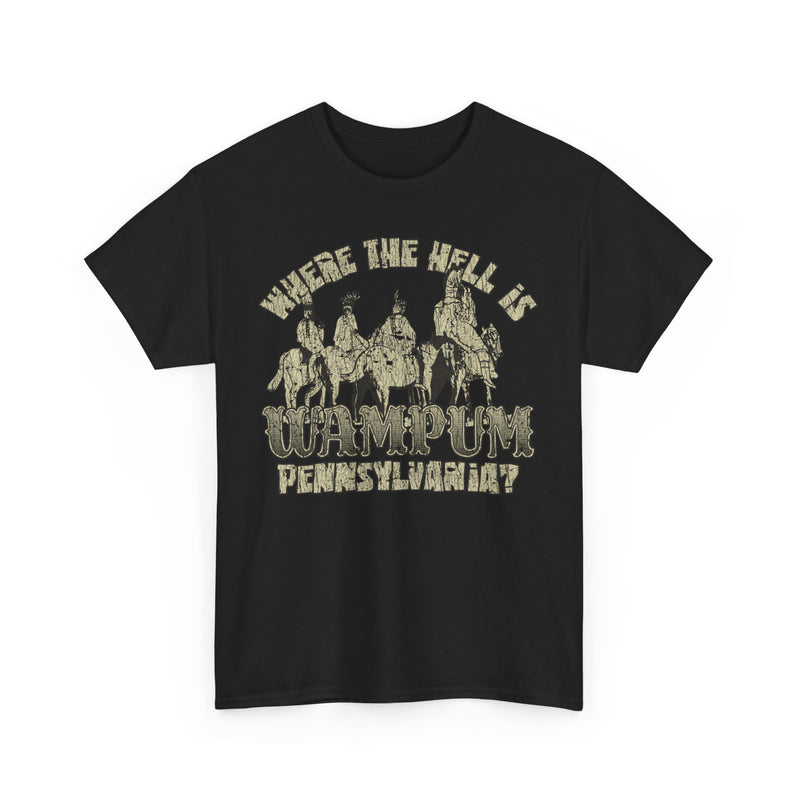 Load image into Gallery viewer, Where is Wampum Pennsylvania 1796 Nostalgic Tourist Trading T-shirt
