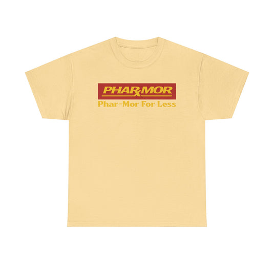 PharMor Phar-Mor For Less Pharmacy Drug Store Chain Nostalgic T-shirt