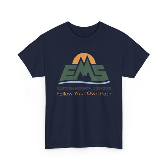Eastern Mountain Sports T-Shirt Defunct Outdoor Retailer Follow Your Own Path Tee