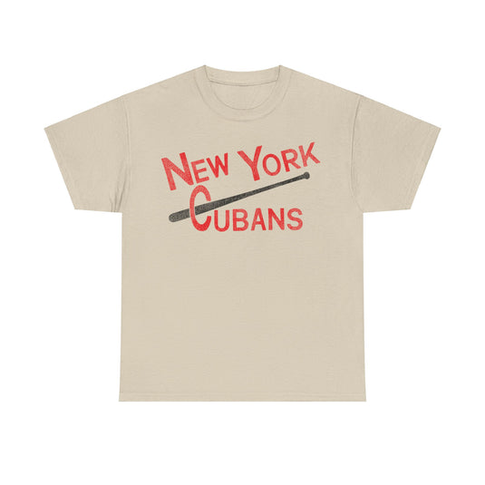 New York Cubans Nostalgic Retro Baseball Team T-shirt