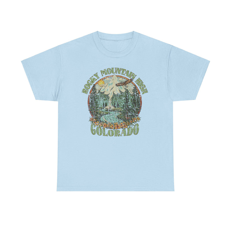 Load image into Gallery viewer, Rocky Mountain High John Denver 1972 Colorado Folk Rock T-shirt
