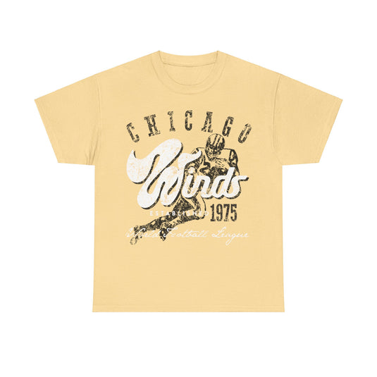 Chicago Winds Est 1975 Illinois Football Team T-shirt