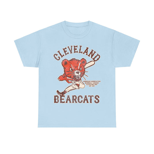 Cleveland Bearcats Nostalgic Retro Baseball Team T-shirt