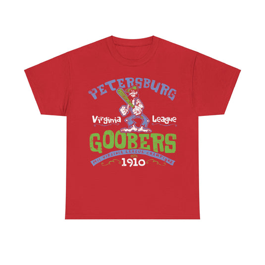 Petersburg Goobers Est 1910 Virginia Baseball T-shirt