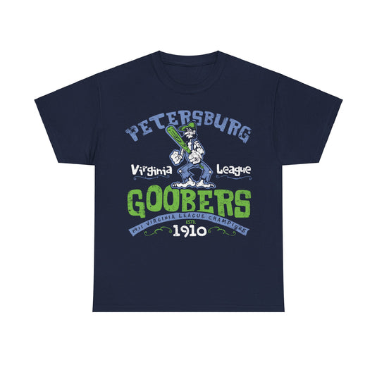 Petersburg Goobers Est 1910 Virginia Baseball T-shirt