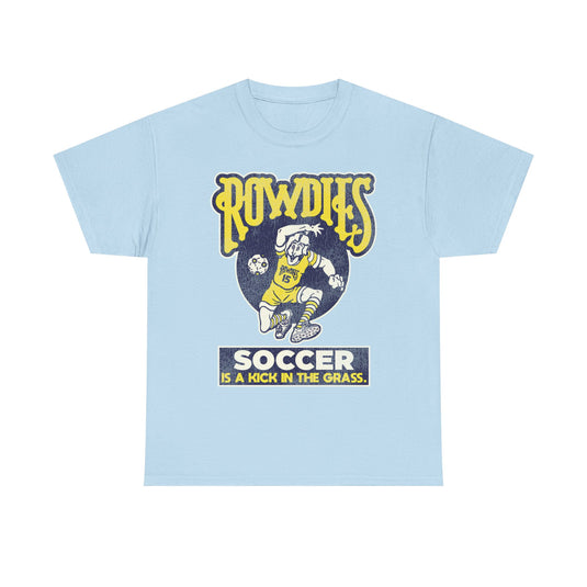 Tampa Bay Rowdies Soccer is a Kick in the Grass Retro Nostalgic T-shirt