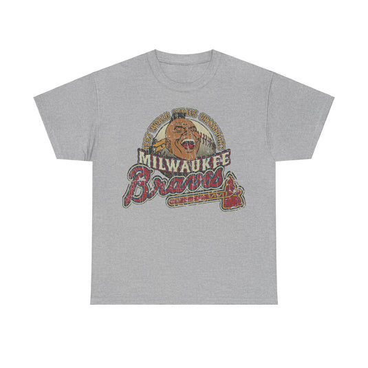 Milwaukee Braves World Champions Baseball Team T-shirt