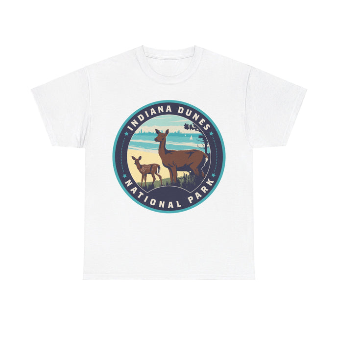 Indiana Dunes National Park Round Logo T-shirt