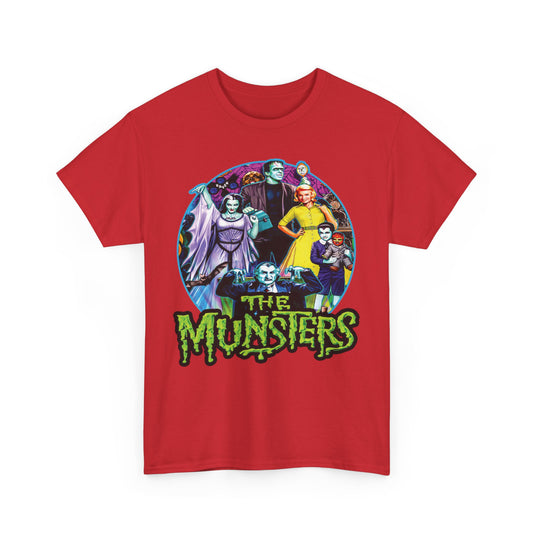 The Munsters 1964 Frankenstein Vampire Werewolf TV Show T-shirt