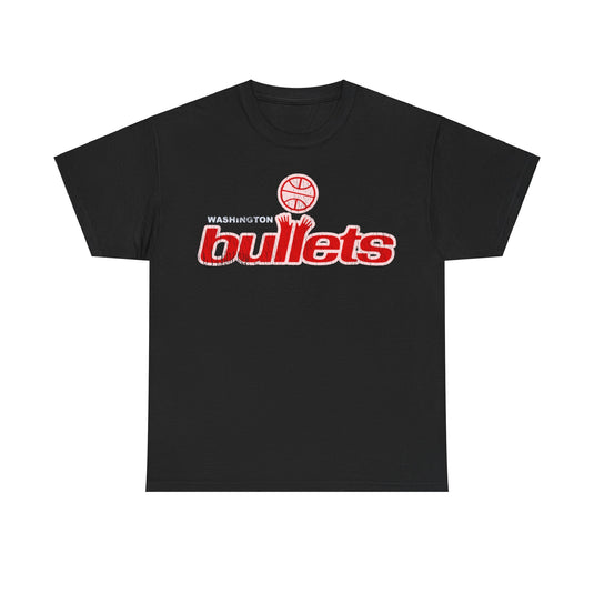 Washington Bullets Basketball Team Nostalgic Retro T-shirt