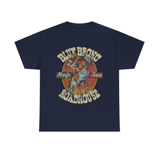 Blue Bronc Roadhouse 1973 Texas Bar T-shirt