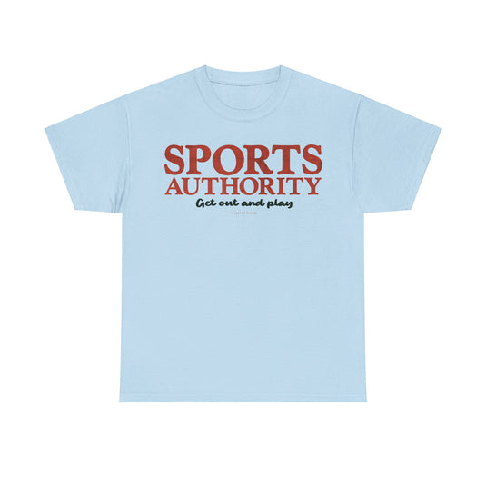 Sports Authority Retail Store Get Out and Play Retro Throwback Logo T-shirt