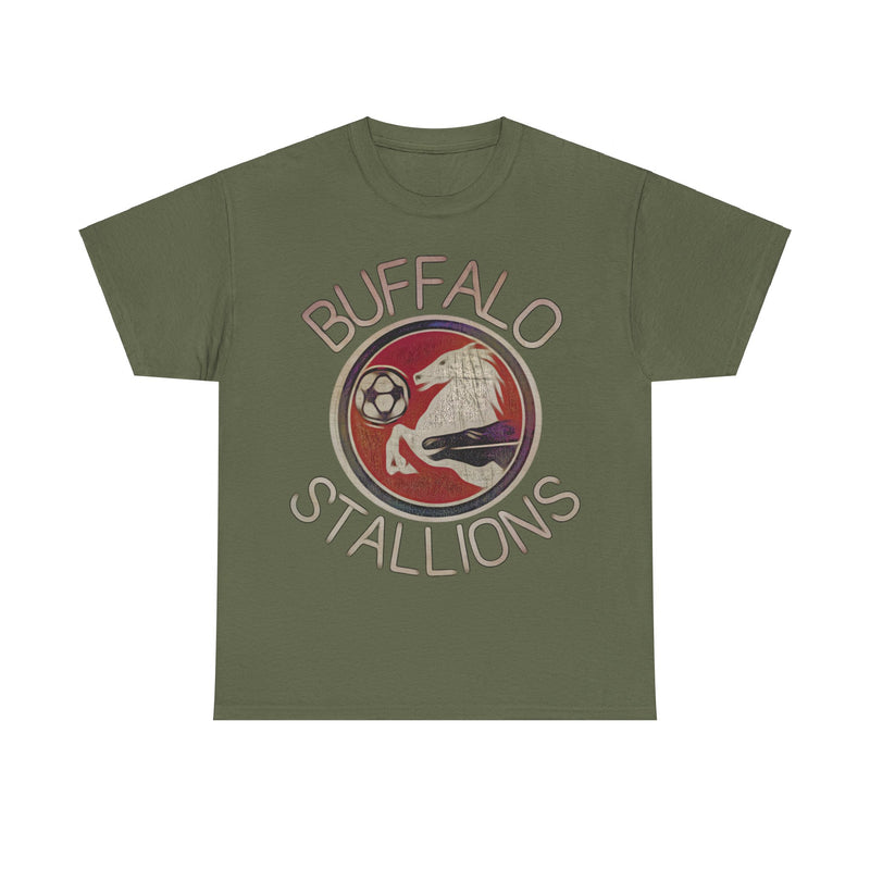 Load image into Gallery viewer, Buffalo Stallions New York Soccer Team T-shirt
