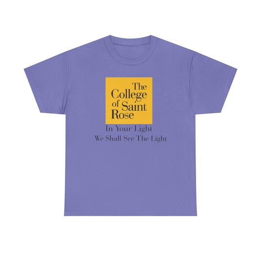 College of Saint Rose T-Shirt - Closed University Logo Tee - Albany NY