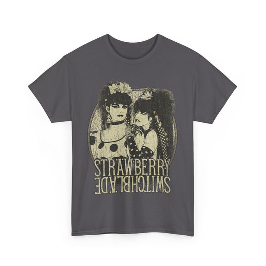 Strawberry Switchblade 1981 Jill Bryson Rose McDowal Scotland Pop Band T-shirt