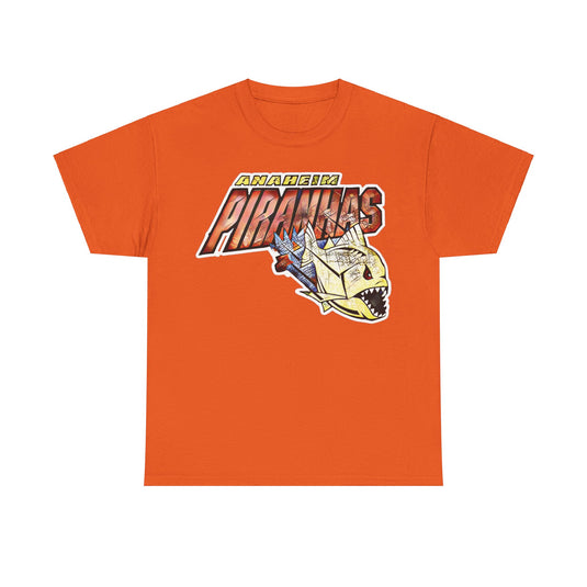 Anaheim Piranhas California Football Team T-shirt