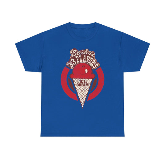 Breslers 33 Flavors Ice Cream Store Nostalgic T-shirt