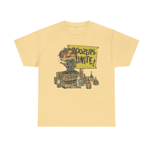 Boozers Unite 1972 Nostalgic T-shirt