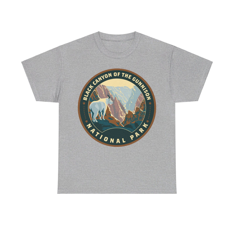 Load image into Gallery viewer, Black Canyon of the Gunnison National Park Colorado Round Logo T-shirt
