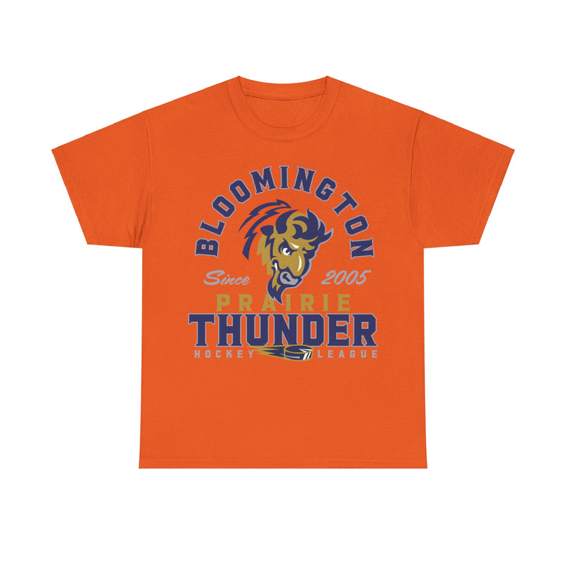 Load image into Gallery viewer, Bloomington Prairie Thunder Est 2005 Illinois Hockey Team T-shirt
