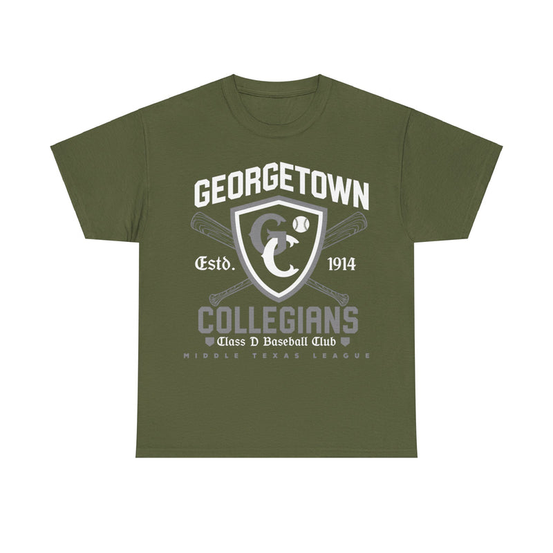 Load image into Gallery viewer, Georgetown Collegians Est 1914 Texas Baseball T-shirt
