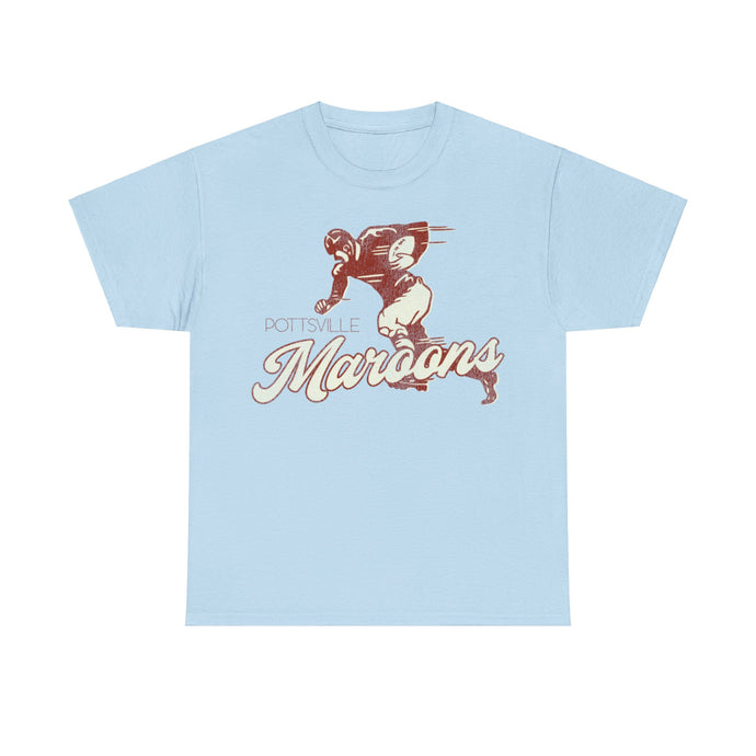 Pottsville Maroons Retro Nostalgic Football T-shirt