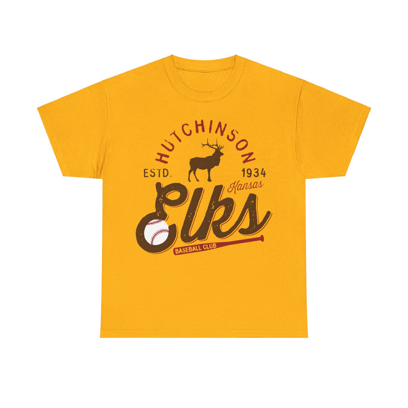 Load image into Gallery viewer, Hutchinson Elks Est 1934 Kansas Baseball Club T-shirt
