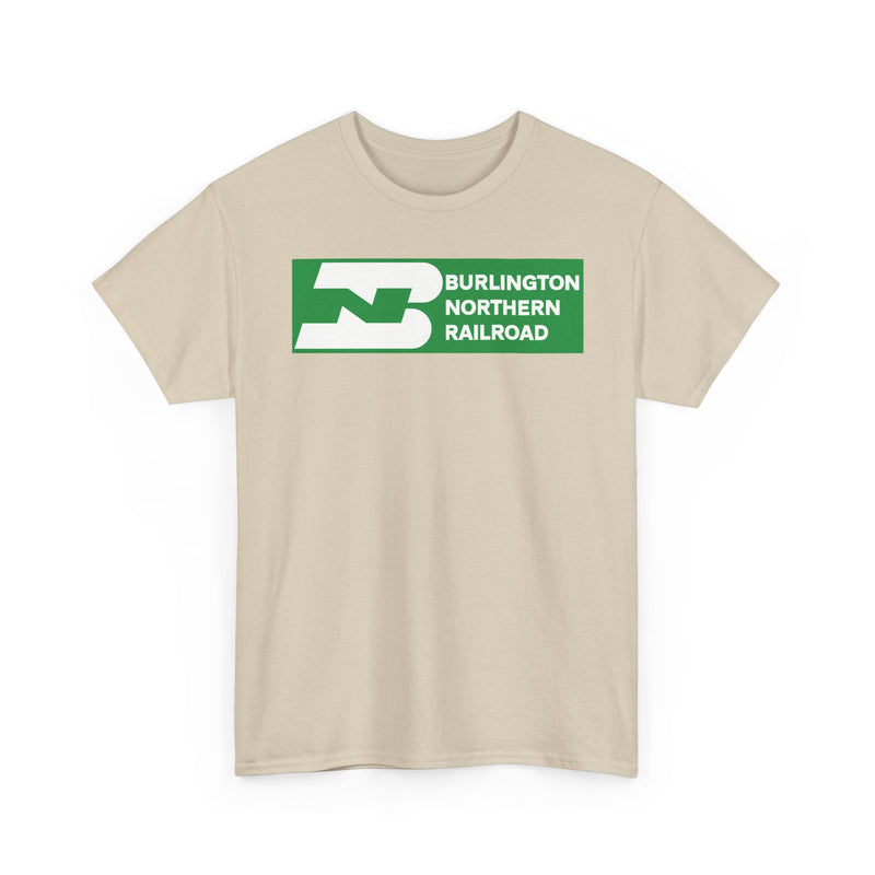 Load image into Gallery viewer, Burlington Northern Railroad Vintage Train Railway Logo T-Shirt

