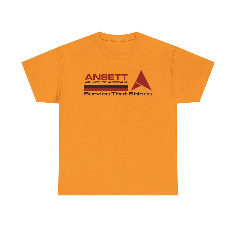 Load image into Gallery viewer, Ansett Airlines of Australia Red Triangle Service That Shines T-shirt
