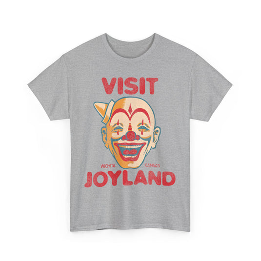 Visit Joyland Amusement Park 1949 Wichita Kansas Theme Park Clown T-shirt