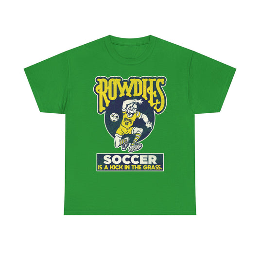Tampa Bay Rowdies Soccer is a Kick in the Grass Retro Nostalgic T-shirt