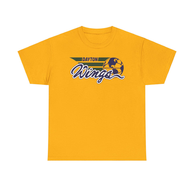 Load image into Gallery viewer, Dayton Wings Ohio World Basketball League 1991-1992 T-shirt
