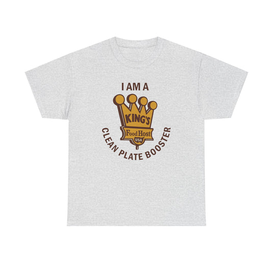 King's Food Host T-Shirt - Restaurant Industry Defunct Logo Tee