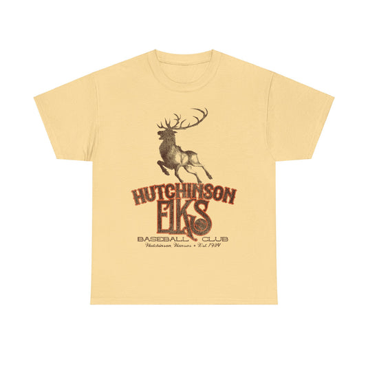 Hutchinson Elks Est 1934 Kansas Baseball T-shirt