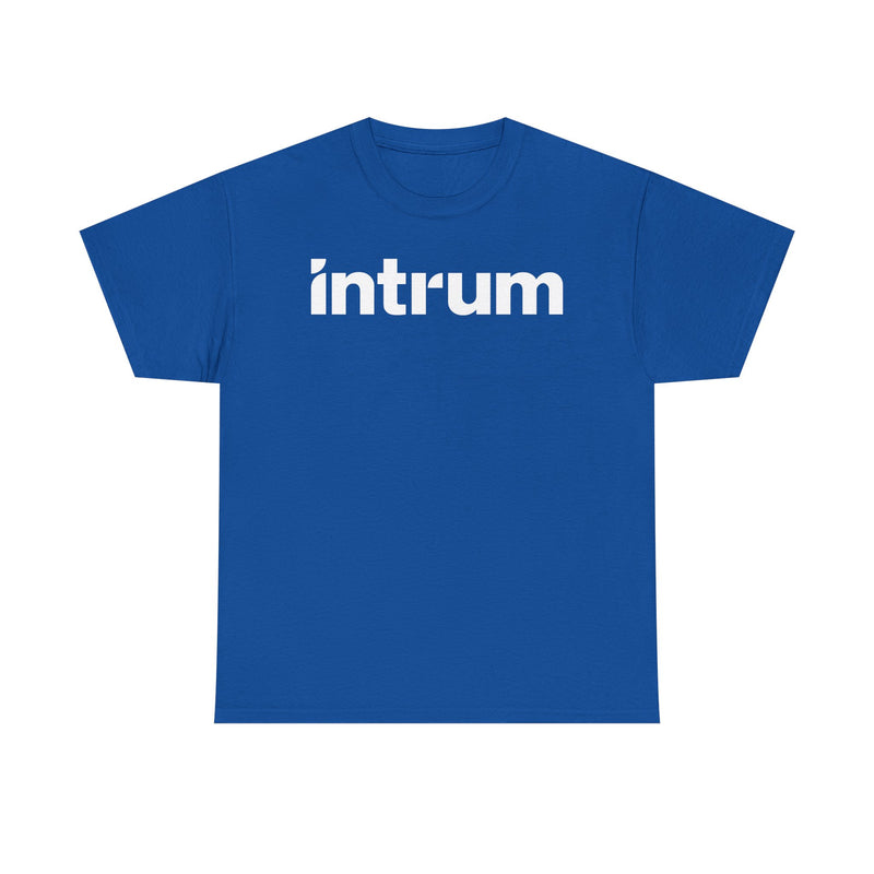 Load image into Gallery viewer, Intrum T-Shirt Bankrupt Debt Collection Company Logo Tee
