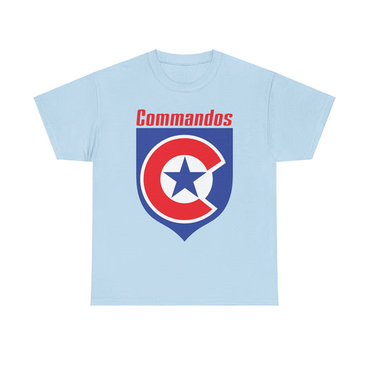 Maryland Commandos Arena Football League 1989 T-shirt