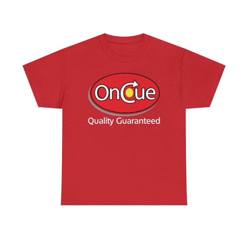 Load image into Gallery viewer, OnCue Red Arrow Logo Convenience Store Chain Nostalgic T-shirt
