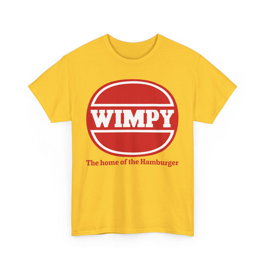 Wimpy Home of the Hamburger Vintage Restaurant Logo Chain T-Shirt