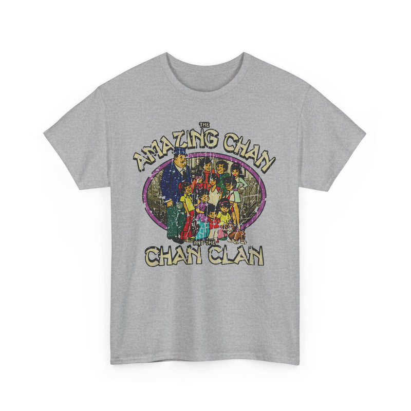 Load image into Gallery viewer, The Amazing Chan and the Chan Clan 1972 Animated TV Show T-shirt
