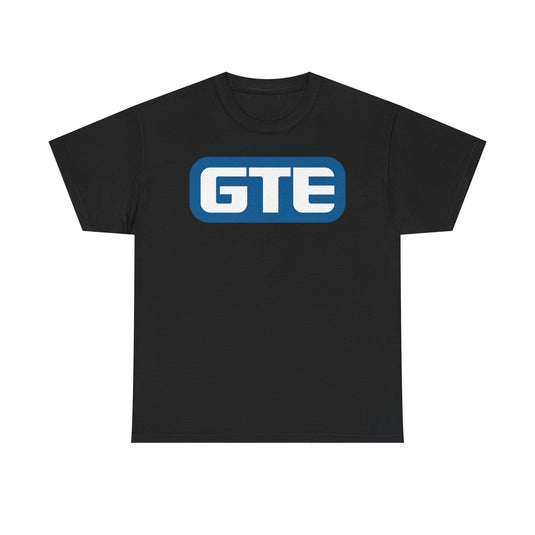 GTE Telecommunications Logo Vintage Phone Company T-Shirt