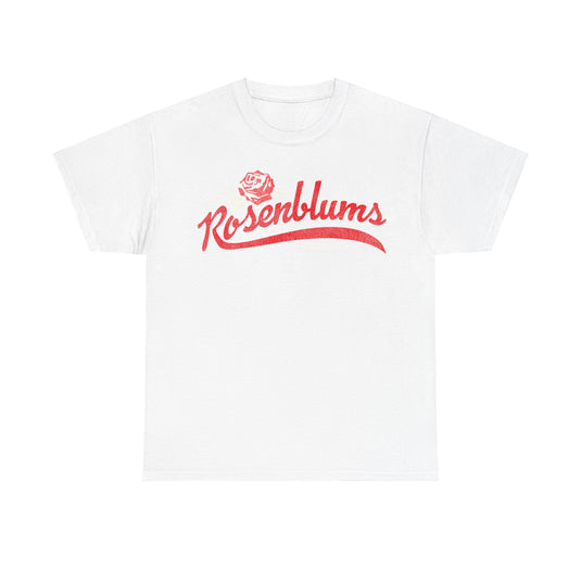 Cleveland Rosenblums Basketball Team Nostalgic Retro T-shirt